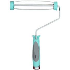 Axus Decor Paint Roller Frame - 9 Inch Paint Roller Handle - Compatible with 44mm Cores - with Ergonomic Grip & Chrome Plated Rod, for Professional & DIY Projects