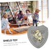 Toyvian Cosplay Shield 3pcs Shield Toy Pretend Toys Knight Toys