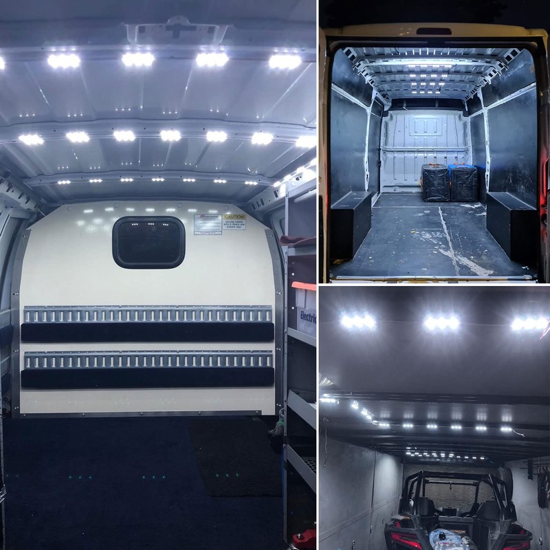 Linkhood 120 LED Van Interior Light, White Car Ceiling Lights