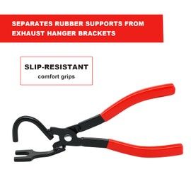 Exhaust Hanger Removal Tool Rubber Bracket and Exhaust Hanger Separation Exhaust Pliers Compatible with All Exhaust Rubber Hangers