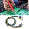 Magnetic Test Leads Kit Soft Flexible 5 Colour 4mm Banana