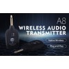 INGPARTNER A8 Wireless Guitar System 2.4GHz Audio Wireless Guitar Transmitter