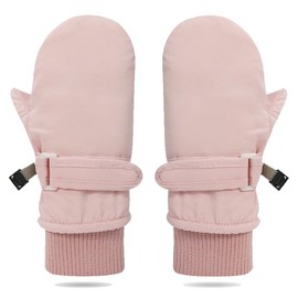 HinyBoeh Winter-Kids-Mittens Snow-Gloves for Toddler Boys Girls Warm-Fleece-Waterproof Ski-Mittens for Outdoor