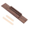 Ukulele Bridge Set Rosewood Bridge Plastic Nut & Saddle DIY