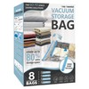8 Pack Vacuum Storage Bags, Space Saver Bags (2 Jumbo/2