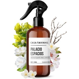 Aromatizante para Hogar Atomizador de 250ml Aroma PALACIO Espacios CASA TAVINHO Para Casa y Oficina Eliminador de Olores Aromatizante de Ambientes y Telas