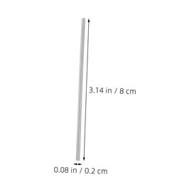 STOBOK 20pcs Stainless Steel Pins Crochet Blocking Board Blocking Pins for Crocheting Knitting Supplies Accessories