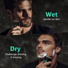 Electric Foil Shavers for Men, Mini Electric Razor, Compact Face