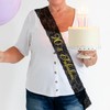90 & Fabulous Lace Sash - 90th Birthday Sash with