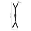 14 pcs Hard-hat Chin Straps with Detachable Elastic Strap And