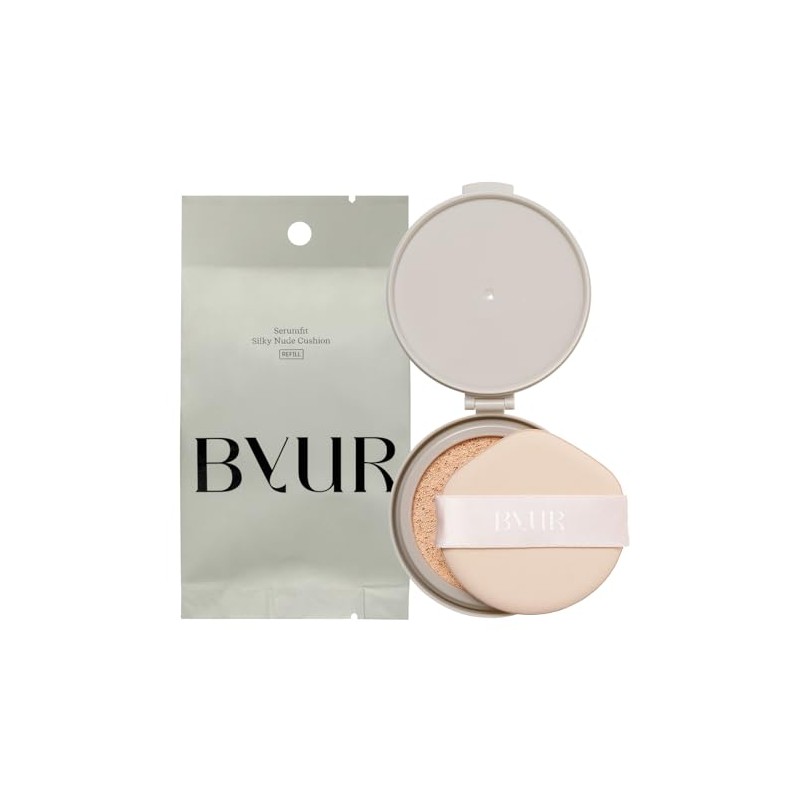 Bayou ByUR Serum Fit Silky Nude Cushion Foundation #21 Natural