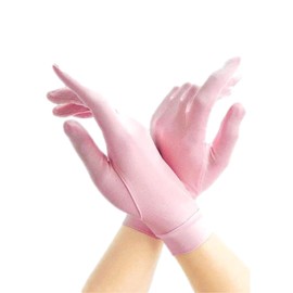 [Lino Ulu] 100% Silk Gloves x All Seasons [Hypoallergenic x UV Protection x Moisturizing x Cleanliness x Rough Hands and UV Protection] Silk Gloves, Silk Gloves, Sleeping Rough Hands, Protects against