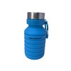 FIELDCRAFT Collapsible Silicone Water Bottle, BPA Free, Foldable, Leak Proof