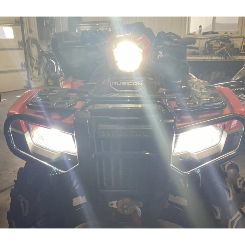 FT Direct Fit LED Headlights For 2012 Yamaha RAPTOR 125