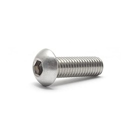 DIN 7380 round-head screw with hexagon socket, stainless steel A2, M6X25
