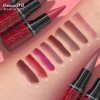1pc Labial Mate Hidratante Y Fácil De Aplicar Larga Duración