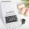 BEADSLAND 1440 pieces flat back rhinestones, nail crystals rhinestones for