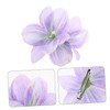 HONMEET Beach Floral Hair Clip Lily Flower Design Elegant Hair