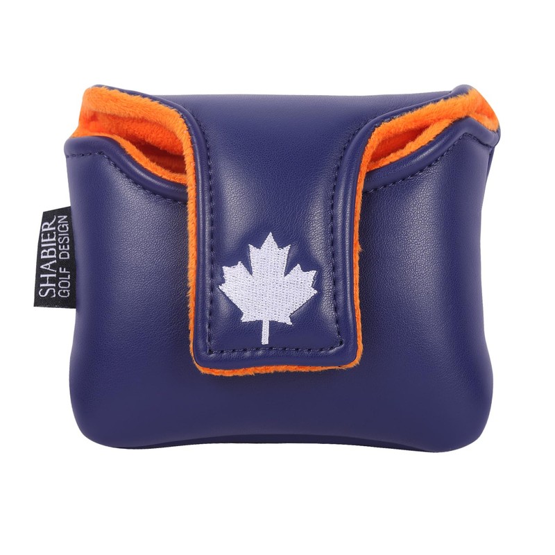 SHABIER Dark Blue Golf Large Mallet Headcover with NO.97 Design