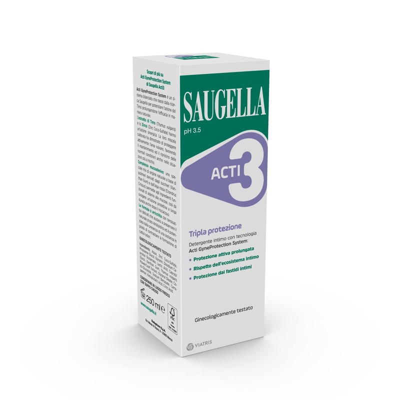 Saugella Acti3 Triple Protection with Zinc and Zinc for Protection