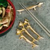 4 Pieces Chopsticks Holder Cute Animal Chopsticks Rest for Dining