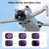 K&F Concept ND Filter Kit for Mini 4 Pro, 6