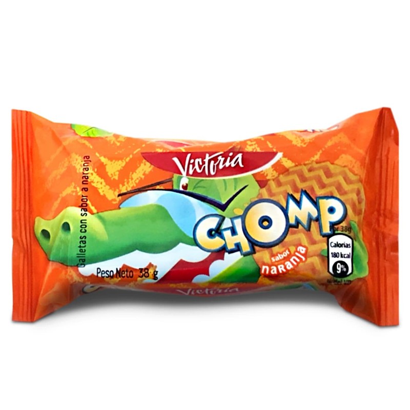 Victoria Galletas Chomp con Sabor Naranja | Peruvian Orange cookies