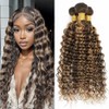 Dokksiiia Highlight Loose Deep Weave Bundles Human Hair P1B/27 Two
