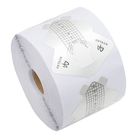 WOONEKY 1 Nail Extension Forms Foil Nail Guide Stickers and DIY Manicure for