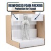 JXNCJXZG Virgin Mary Praying Statue 23.5 Inch, Religious Outdoor Statue
