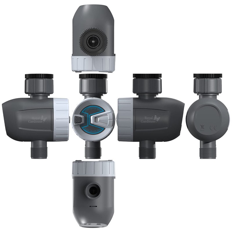 Royal Gardineer WLAN Valve: Smart Programmable Irrigation Computer with WiFi