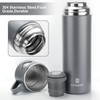 Vacuum Insulated Flask 700ml/23.6oz Stainless Steel Thermo Bottle with Cup
