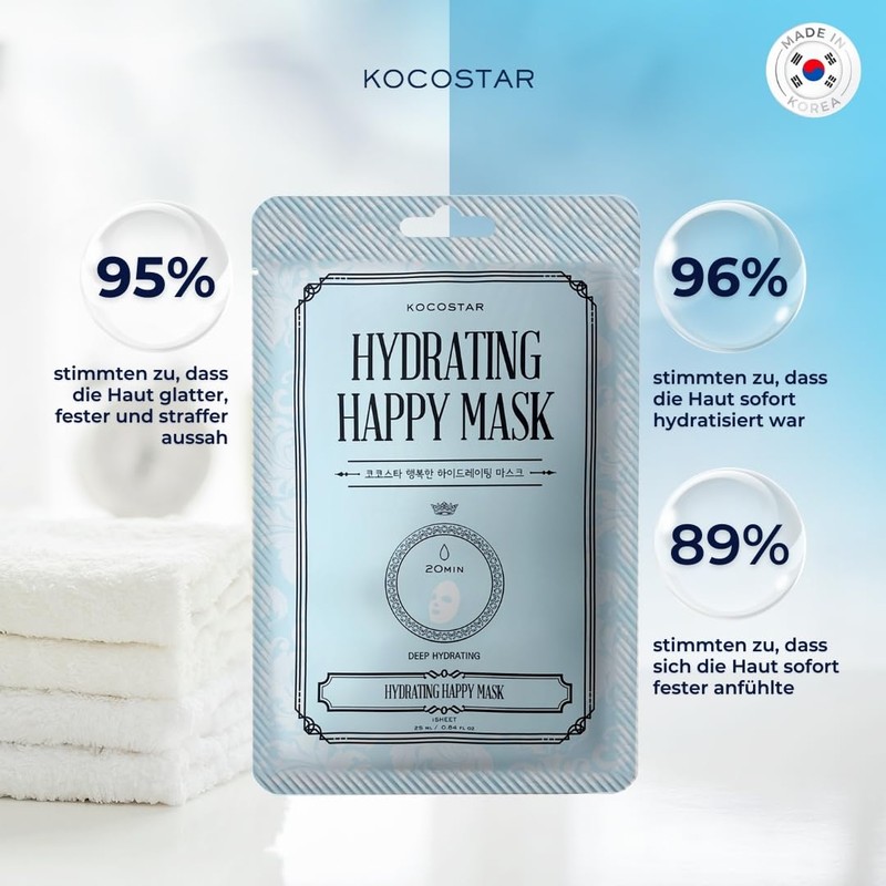 Hydrating Happy Mask Pack of 10
