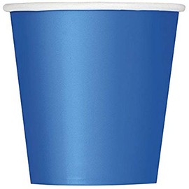 Unique Party 31466 - 9oz Royal Blue Paper Cups, Pack of 8