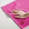 Artoid Mode Waffle Rose Red 100% Cotton Soft Kitchen Towels