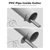 PVC Pipe Inside Cutter 4Pcs Saw Blades (32mm*2,44mm*2) with 1/4"