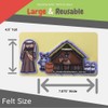 Birth of Jesus Felt Story Set | 15 PRECUT &