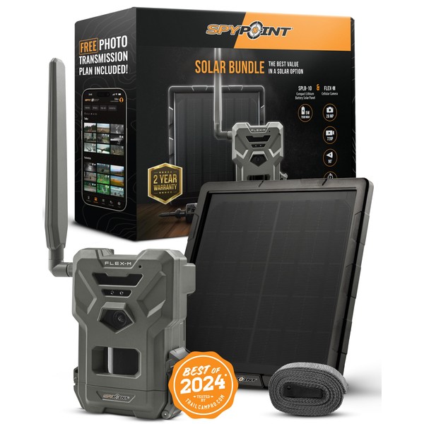 SPYPOINT Flex-M Cellular Trail Camera | Best Value in Hunting