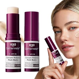 Cemenrete Calcium Multi Balm-Crema hidratante multiefecto de calcio antiedad,Reafirma e hidrata la piel,núcleo antiarrugas para Ojos,Cuello y Rostro  