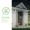 VerLuce - Round Solar Wall Lights - Solar Powered Wall