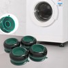 Syiyunran Washing Machine Anti-Shock Feet - Green, 1 Set (4