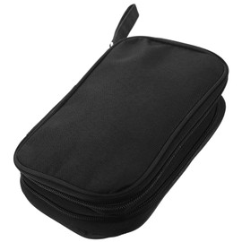 LABRIMP Compact Travel Organizer Pouch for Electronics Multi Partition Cable Organizer for Cables Chargers Headphones and Accessories for Travel Business Trips and Daily Use Sleek Design