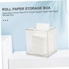 Gatuida Acrylic Tissue Storage Box Elegant Transparent Napkin Case for