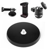 UTEBIT Magnetic Camera Mount Base Stand Kit 66mm, Magnet Tripod