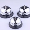Silver Tabletop Steel Call Bell / Service Bell DD-11013 2ea