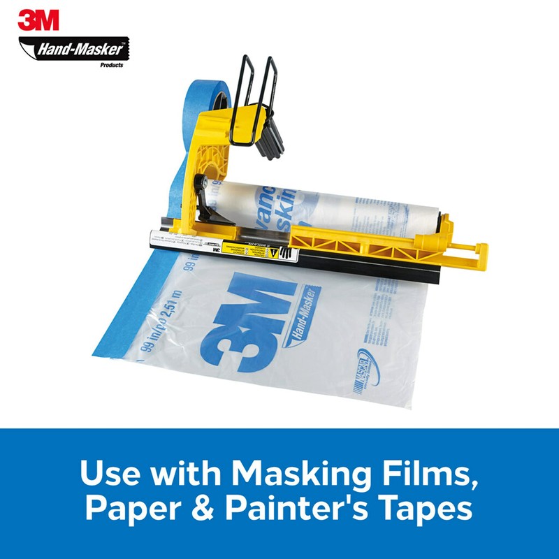 3M Hand-Masker M3000 Tool Painter's Tape and Masking Film Dispenser