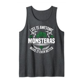 Monstera Deliciosa Thai Constellation Variegated Monstera Tank Top