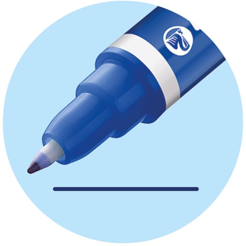 herlitz my.pen 50027187 Scissors for Right-Handers, Random Colour, Pack of