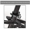 IKAAR Seat Clamp with Quick Release 31.8 mm Bicycle Seat