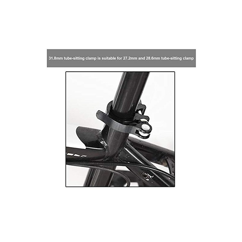 IKAAR Seat Clamp with Quick Release 31.8 mm Bicycle Seat